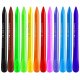 Maped Wachsmalststift COLORPEPS PlastiClean, 12er Etui
