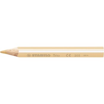 Dreikant-Buntstift - STABILO Trio dick kurz - 12er Pack - mit 12 verschiedenen Farben