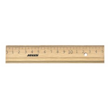 JOLLY Holzlineal 15cm