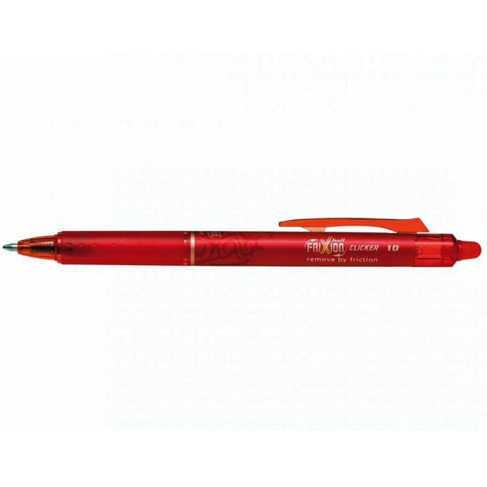 PILOT Tintenroller FRIXION BALL CLICKER 10 rot