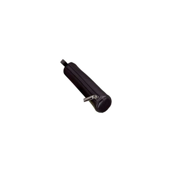 Alassio Schlamper-Rolle, aus Nappa-Leder, schwarz