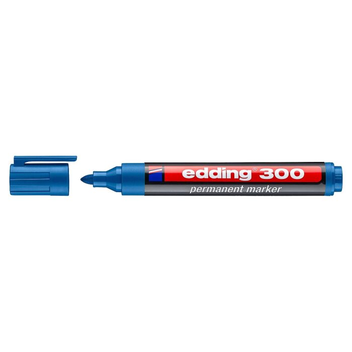 edding 300 Permanentmarker hellblau