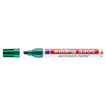 edding 3300 permanentný popisovač - zelený