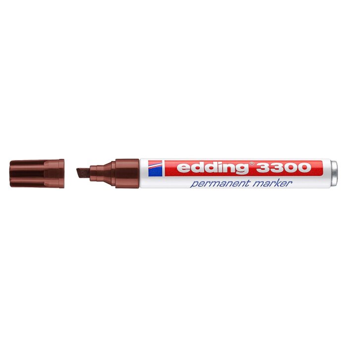 edding 3300 Permanentmarker braun