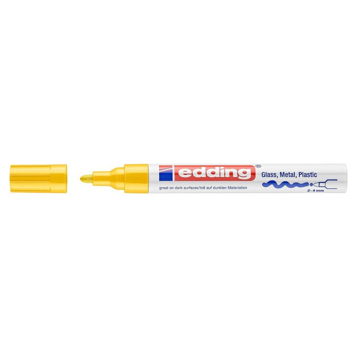edding 750 Glanzlackmarker gelb