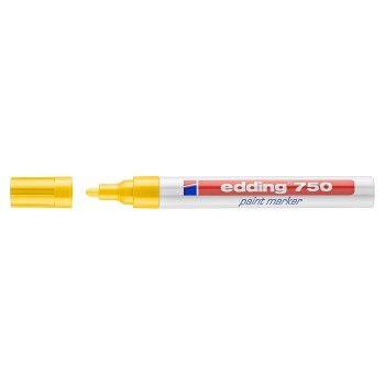 edding 750 lakový popisovač - žltý