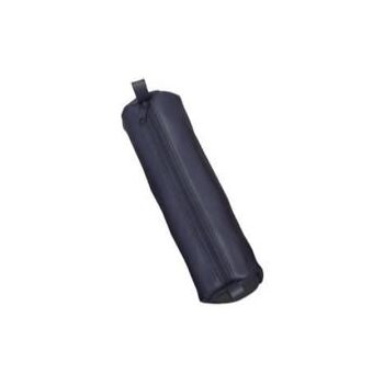 Alassio Schlamper-Rolle, aus Leder, blau-schwarz