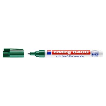 edding 8400 CD/DVD/BD popisovač - zelený