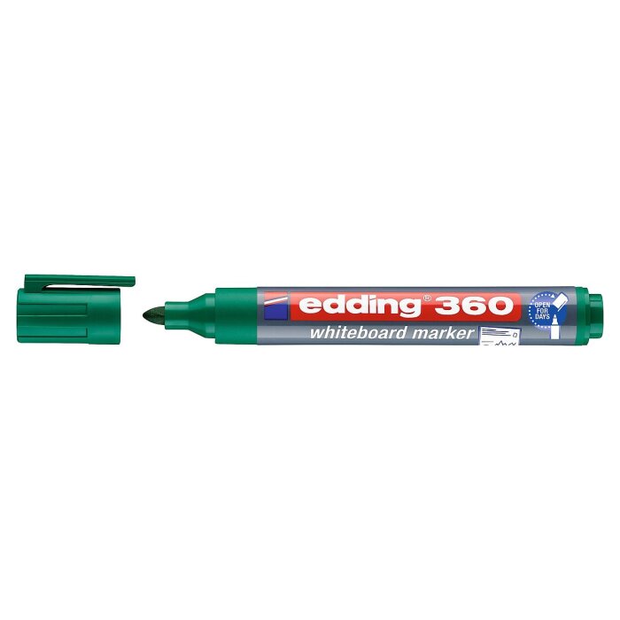 edding 360 popisovač na biele tabule - zelený