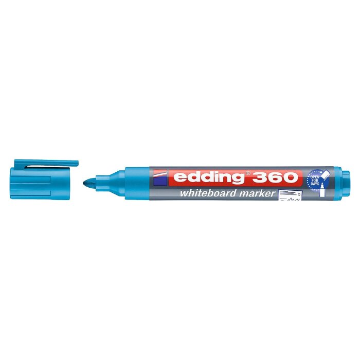 edding 360 Whiteboardmarker hellblau