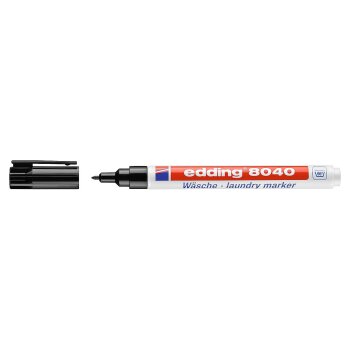 edding 8040 popisovač na bielizeň - čierny