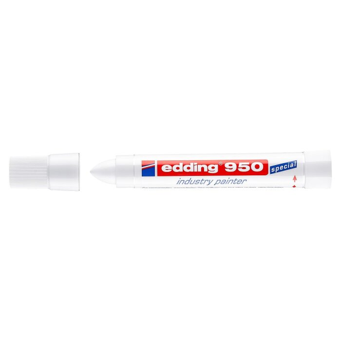 edding 950 Industrie Pastenmarker weiss