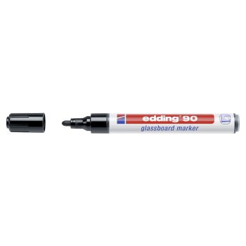 edding 90 Glasboardmarker schwarz