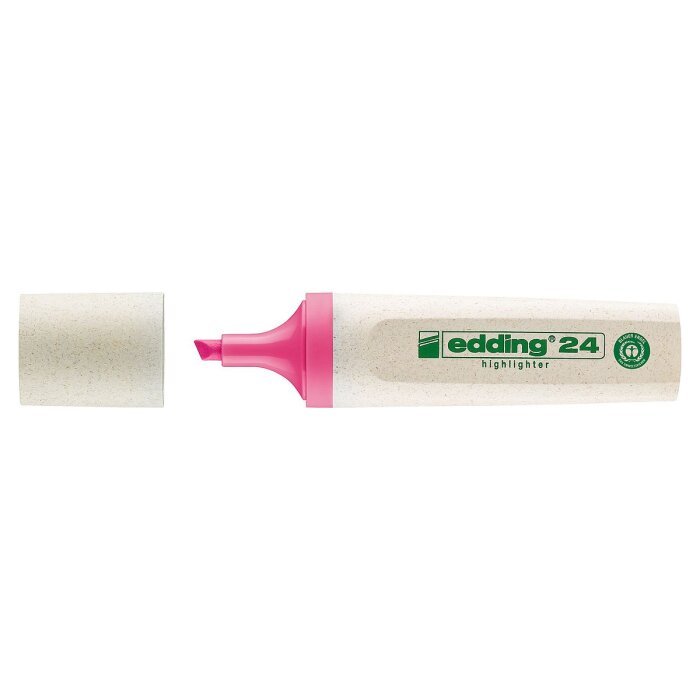edding 24 EcoLine zvýrazňovač - ružovkastý