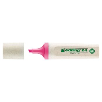 edding 24 EcoLine zvýrazňovač - ružovkastý