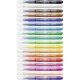 Filzstift - STABILO power max - 18er Pack - mit 18 verschiedenen Farben