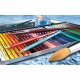 STABILO aquacolor akvarelové pastelky 12 ks v kovovom puzdre