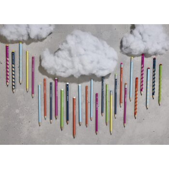 Bleistift - STABILO pencil 160 in petrol - Einzelstift - Härtegrad HB