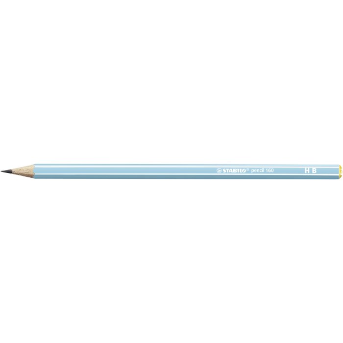 STABILO pencil 160 - samostatná ceruzka - tvrdosť HB - modrá