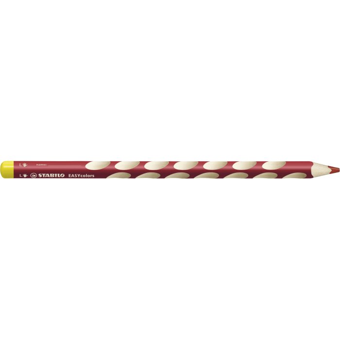 STABILO EASYcolors ergonomická farbička - pre ľavákov - 1 ks - čerešňovočervená