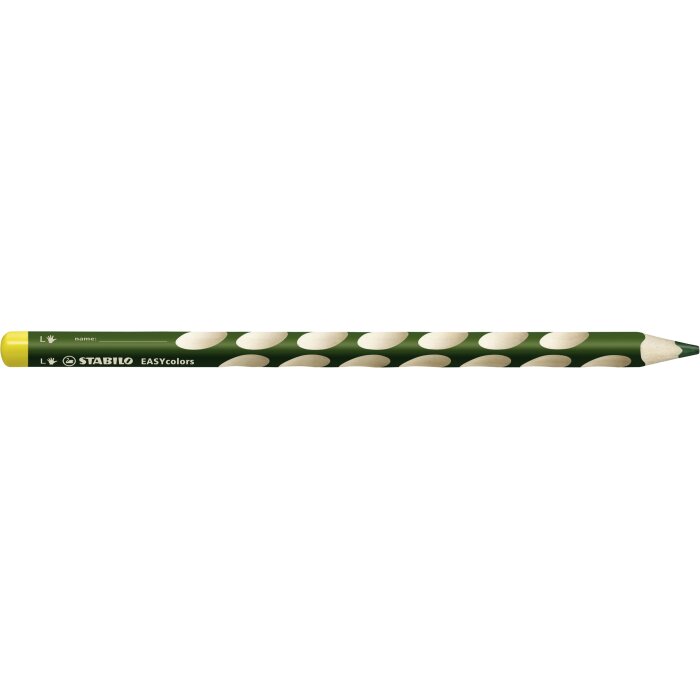 STABILO EASYcolors ergonomická farbička - pre ľavákov - 1 ks - listovozelená