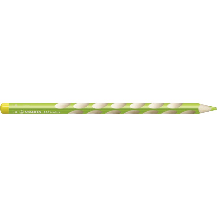 Ergonomischer Buntstift für Linkshänder - STABILO EASYcolors - Einzelstift - gelbgrün