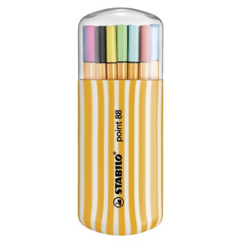 STABILO point 88 - fineliner - Zebrui - 20 ks v...