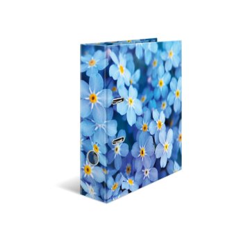 HERMA zakladač s motívom kvetov "Modré kvety", A4