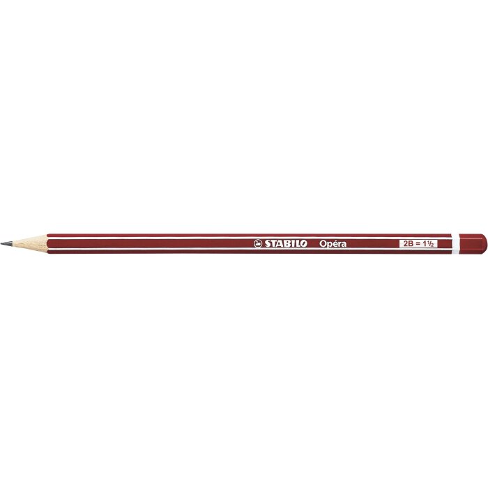 Bleistift - STABILO Opéra - Einzelstift - Härtegrad 2B