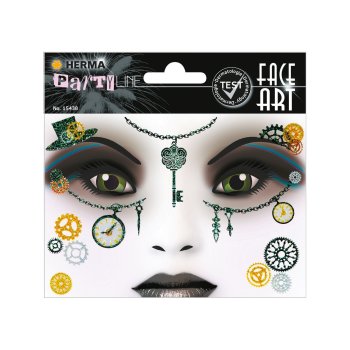 HERMA Face Art Sticker Gesichter "Steam Punk...