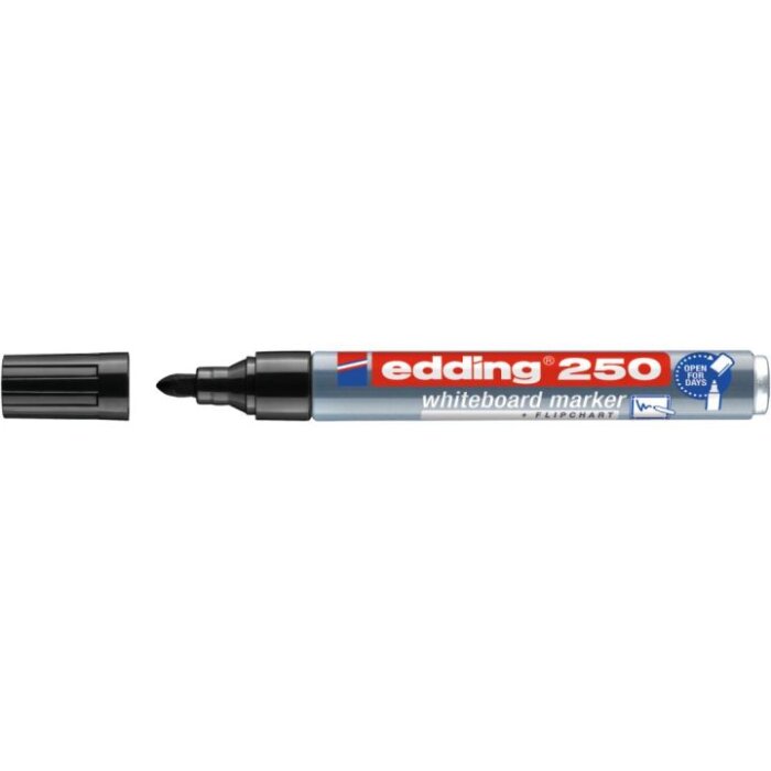 edding 250 Whiteboardmarker schwarz