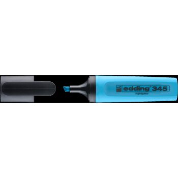 edding 345 zvýrazňovač - modrý