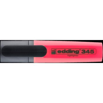 edding 345 zvýrazňovač - červený