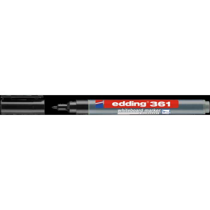 edding 361 Whiteboardmarker schwarz