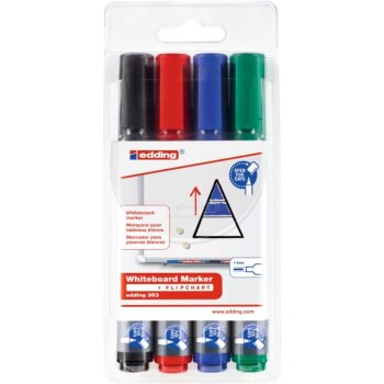 edding 363 Whiteboardmarker 4er Set
