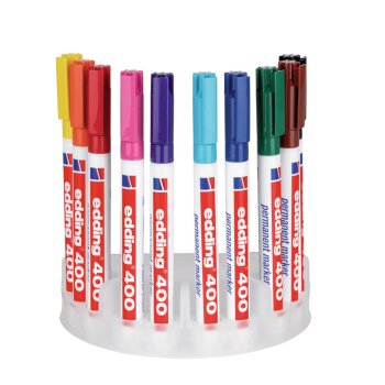 edding 400 permanent marker Systembox sort 10 Stk