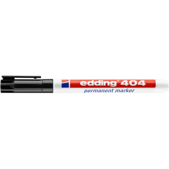 edding 404 permanentný popisovač - čierny