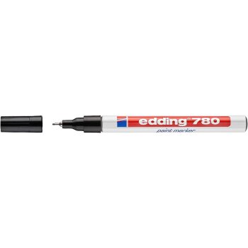 edding 780 lakový popisovač - čierny