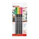 edding 1200 Fasermaler 4er Set Neon