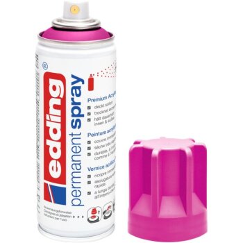 edding 5200 permanent spray telemagenta matt