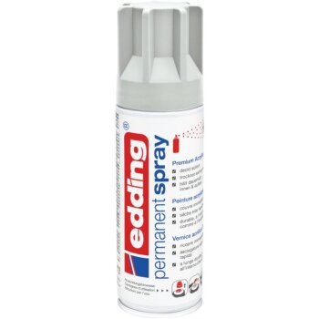 edding 5200 permanent spray lichtgrau matt