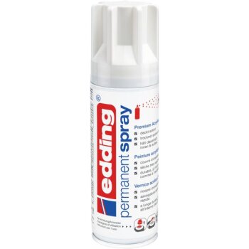 edding 5200 permanent spray verkehrsweiss glänzend