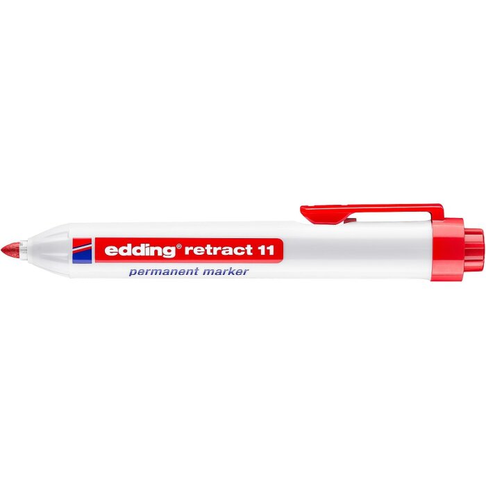 edding retract 11 Permanentmarker rot