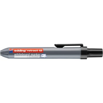 edding retract 12 Whiteboardmarker schwarz