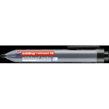 edding retract 12 Whiteboardmarker schwarz