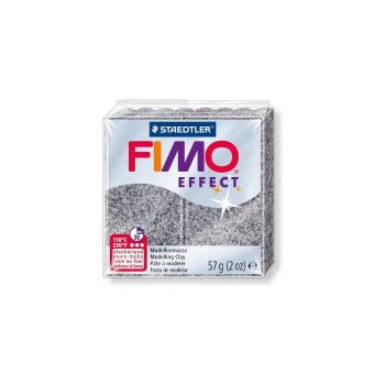 FIMO EFFECT Modelliermasse, ofenhärtend, granit, 57 g