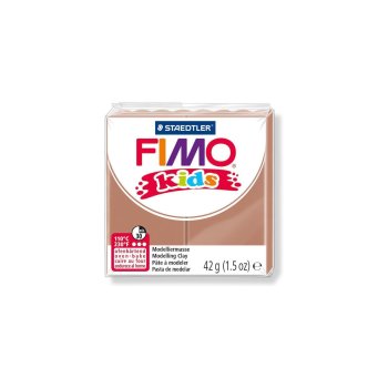 FIMO kids Modelliermasse, ofenhärtend, hellbraun, 42 g