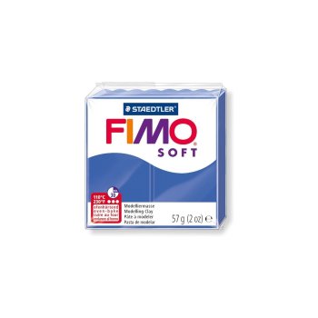 FIMO SOFT Modelliermasse, ofenhärtend, brillantblau,...