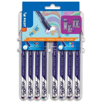 PILOT FriXion Evolutive liner - 8 ks v puzdre - mix farieb