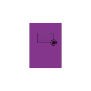 HERMA Heftschoner Recycling, DIN A5, aus Papier, violett